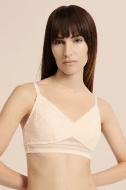 Soutien-gorge triangle sans armatures post-mastectomie