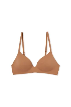 Soutien-gorge triangle sans armature en microfibre