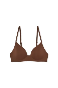 Soutien-gorge triangle sans armature en microfibre