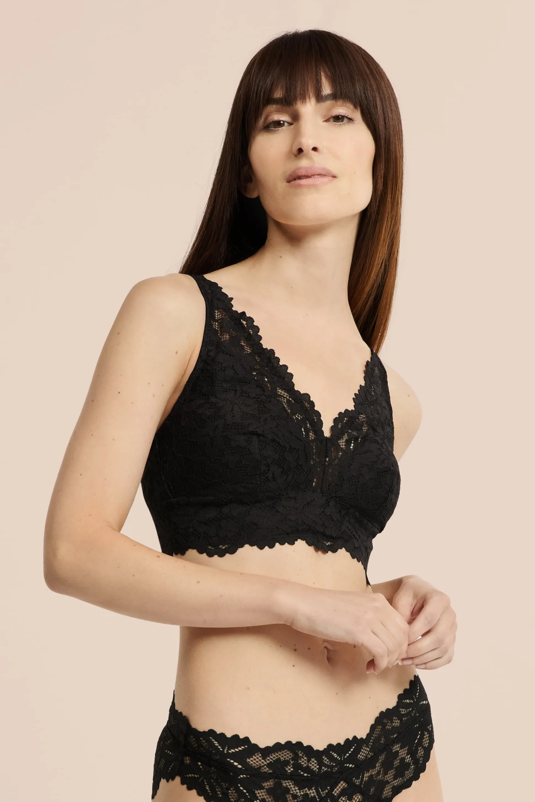 Soutien-gorge triangle sans armatures post-mastectomie