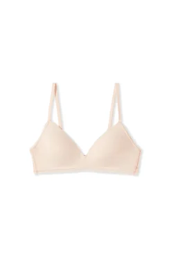 Soutien-gorge triangle sans armatures avec détails en dentelle