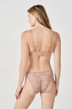 Soutien-gorge triangle sans armatures en tulle