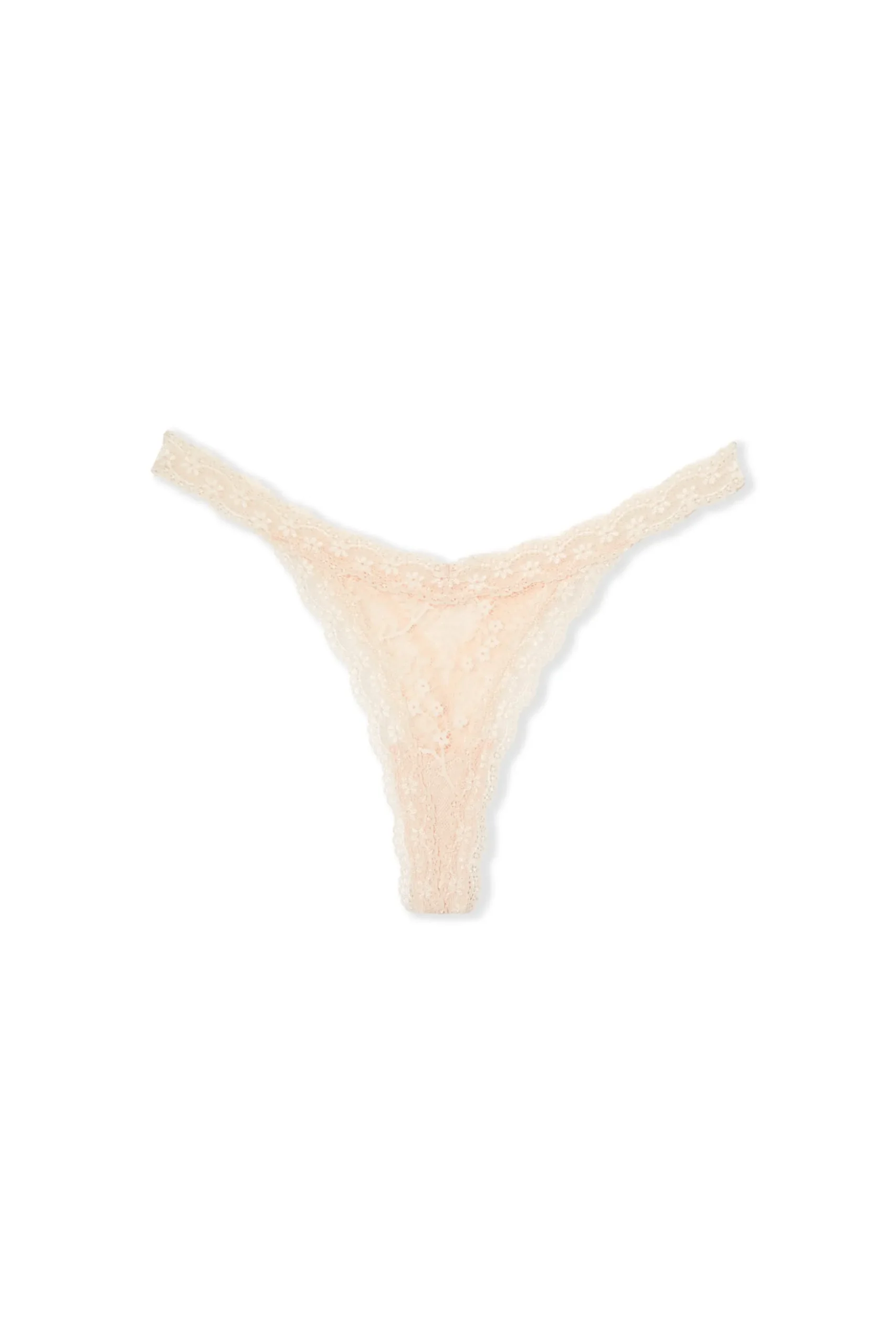 String avec dentelle