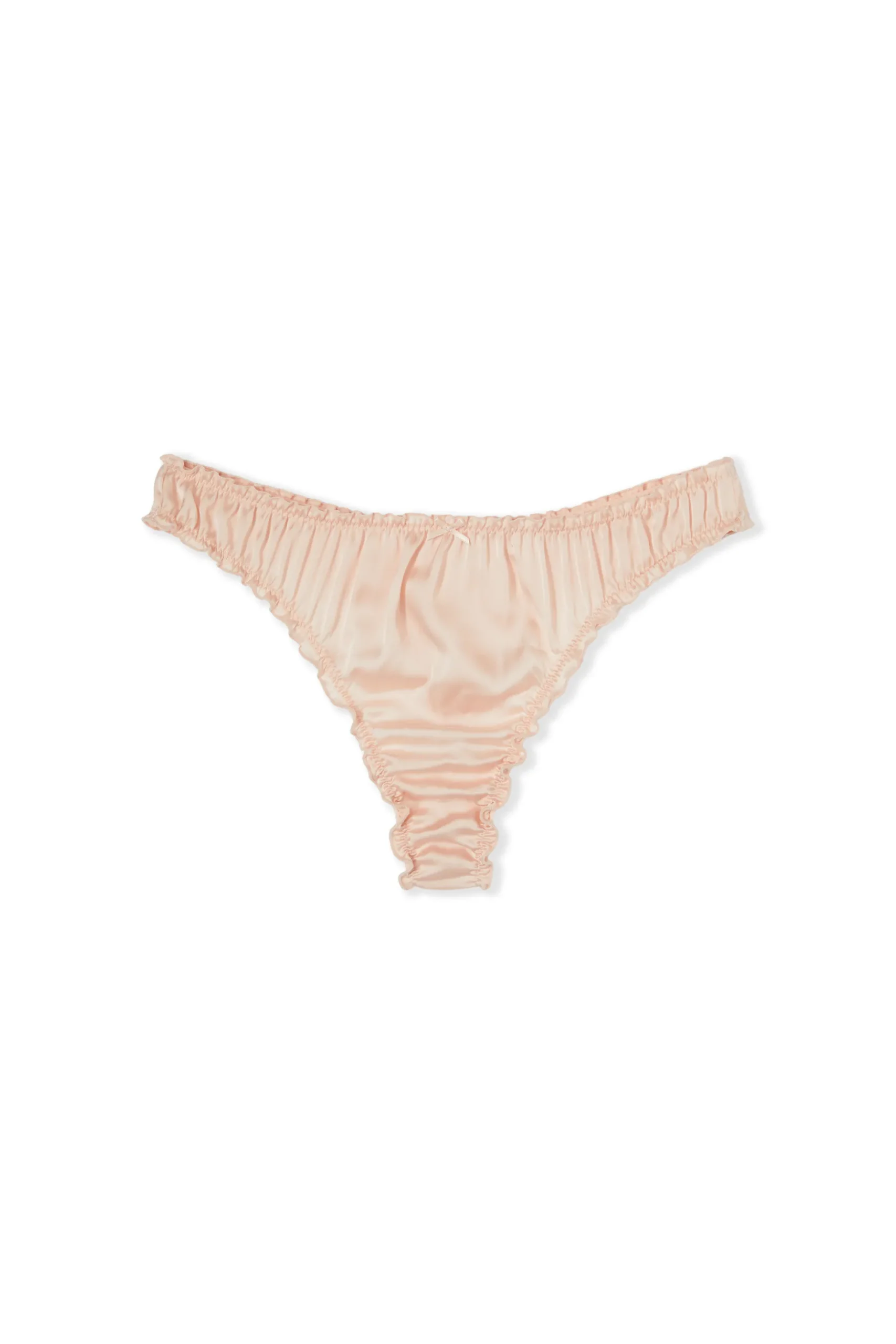String bloomer satiné