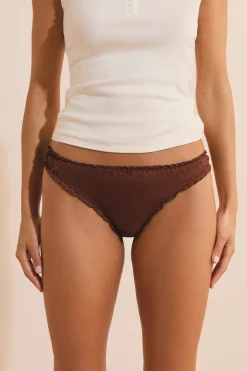 String bloomer satiné