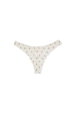 String en coton à motifs