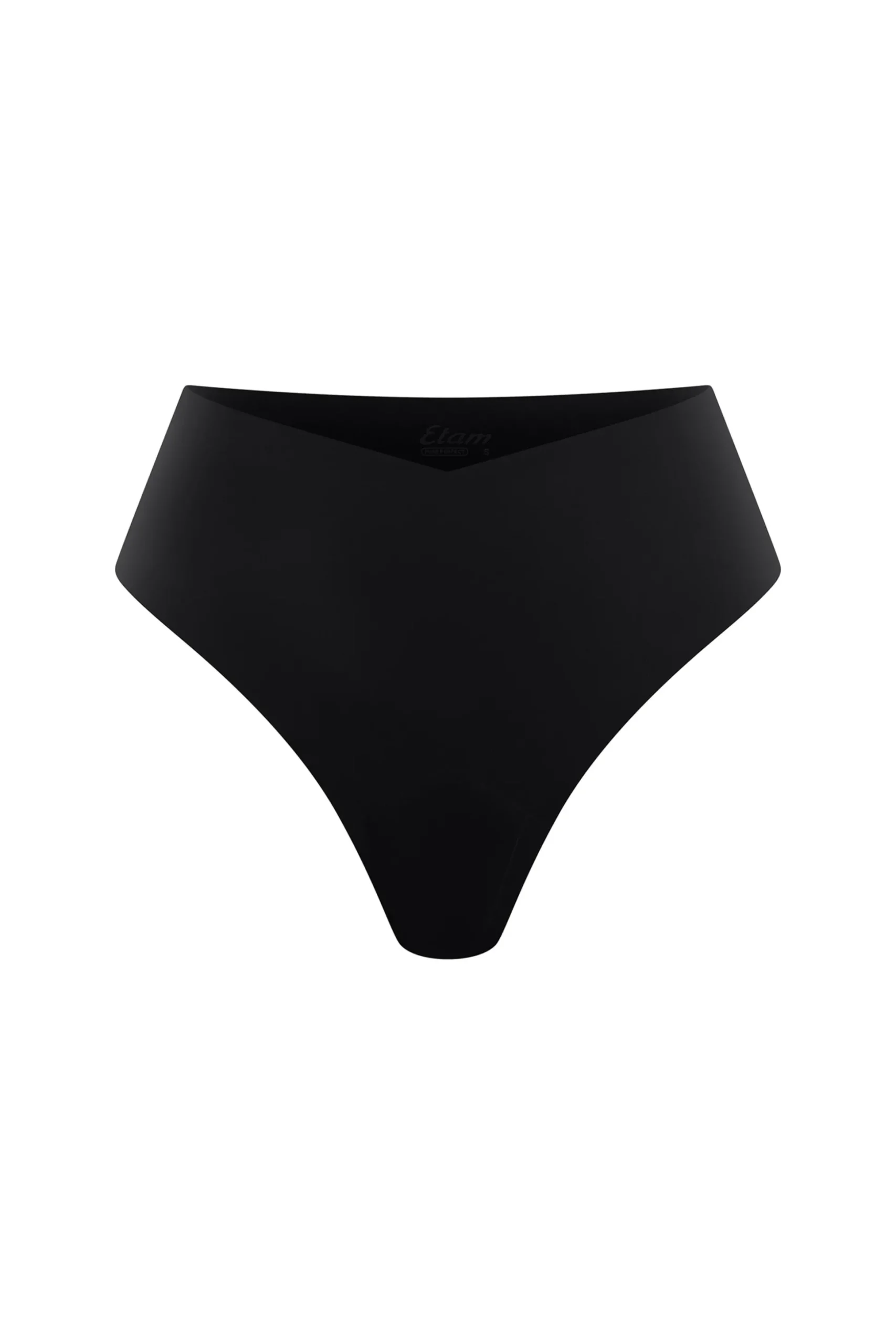 String high leg effet lissant en microfibre