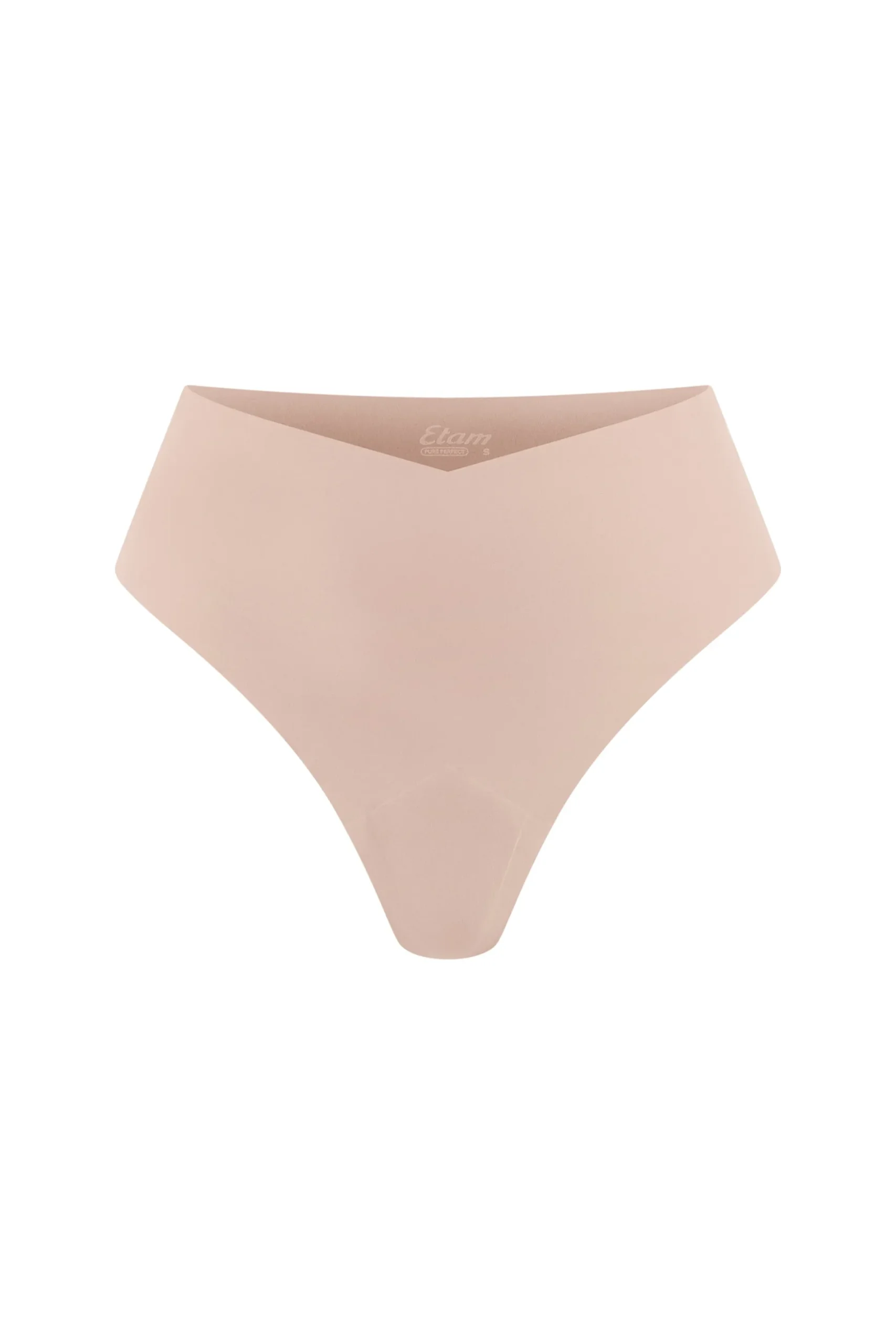 String high leg effet lissant en microfibre
