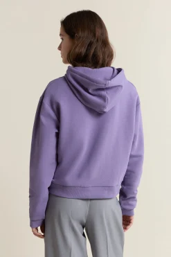 Sweatshirt à capuche en coton