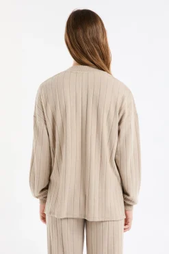 Sweatshirt de pyjama col rond