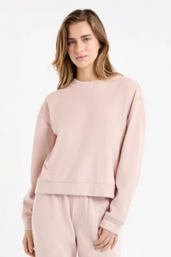 Sweatshirt de pyjama col rond