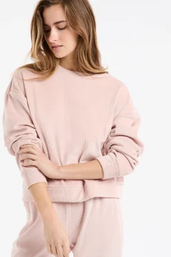Sweatshirt de pyjama col rond