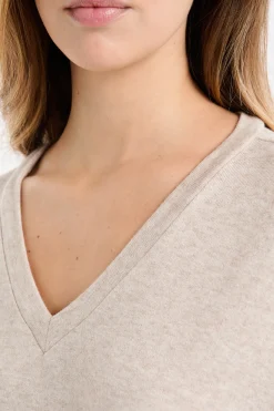 Sweatshirt de pyjama col V