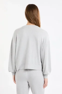 Sweatshirt de pyjama col V