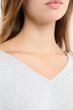 Sweatshirt de pyjama col V