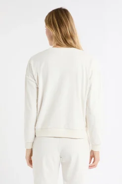 Sweatshirt de pyjama à motifs étoiles