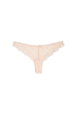 Tanga avec broderie