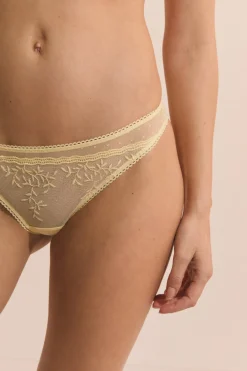 Tanga avec broderie