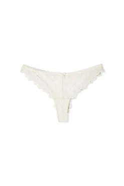 Tanga avec broderie