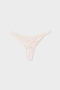 Tanga avec broderie