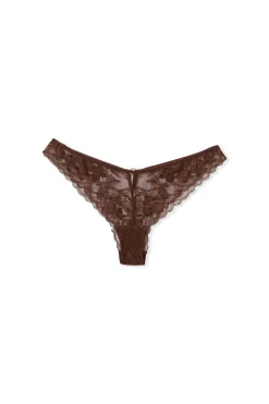 Tanga avec broderie