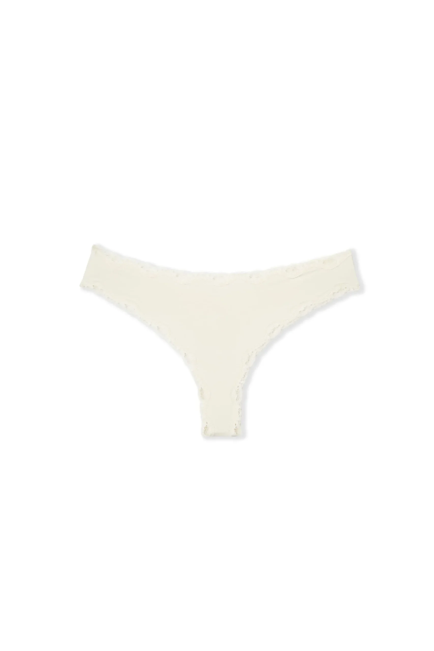 Tanga avec détails dentelle