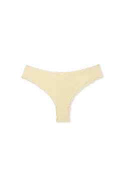 Tanga avec détails dentelle