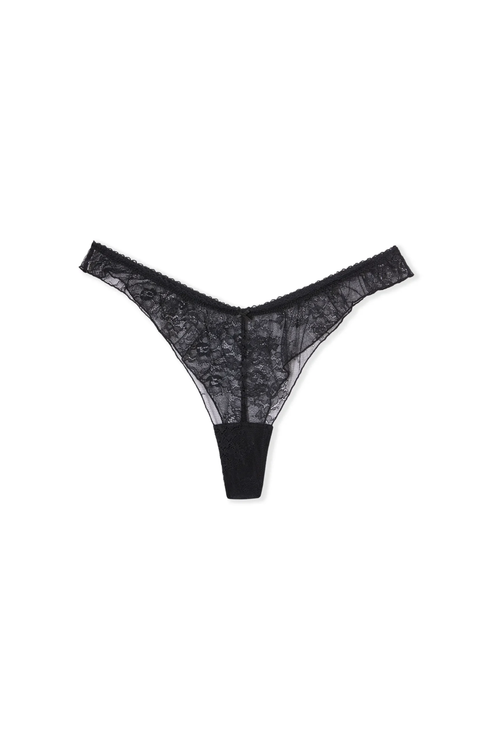 Tanga avec motifs dentelle