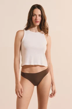 Tanga en coton sans coutures