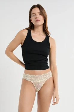 Tanga en dentelle