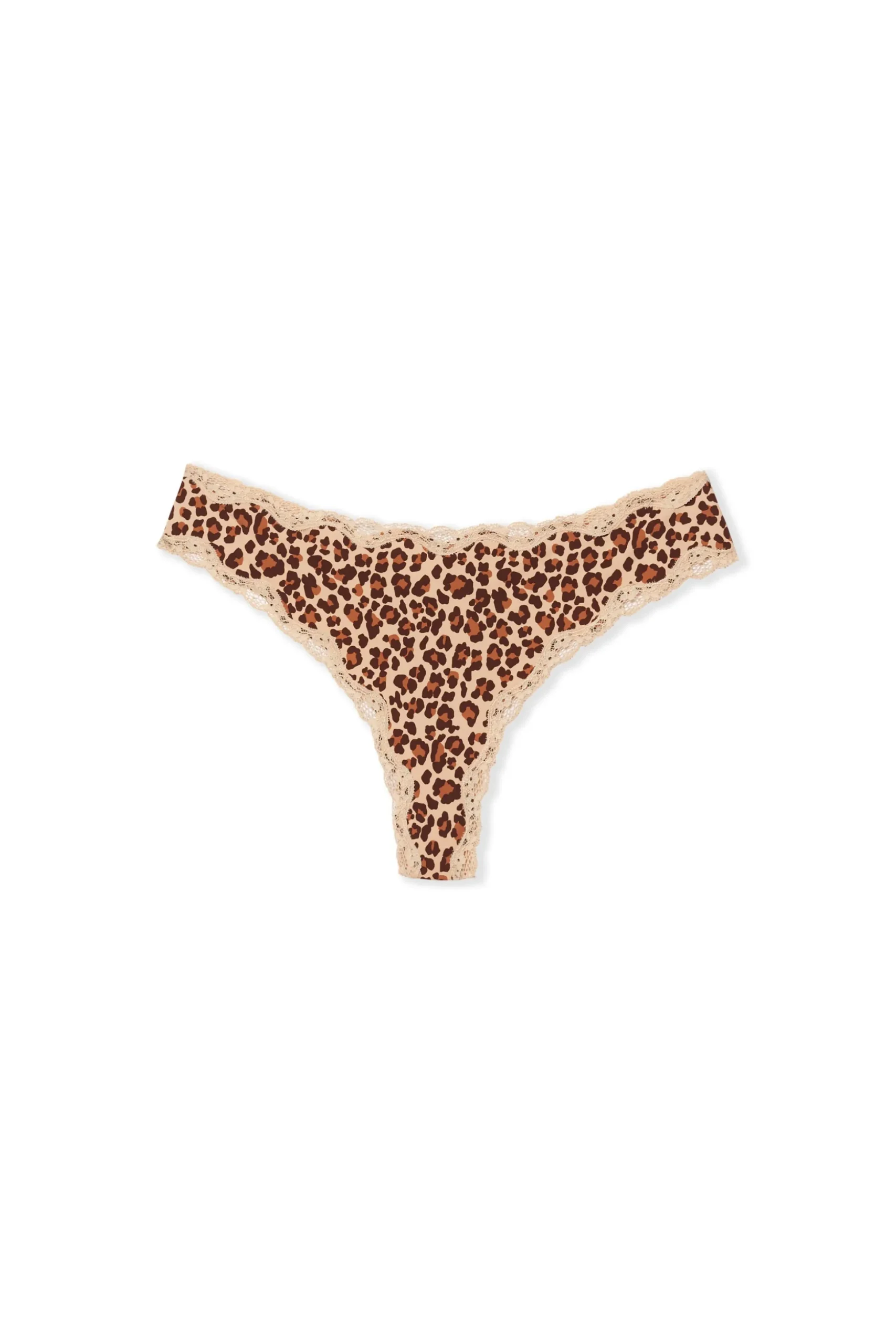 Tanga en microfibre à motifs