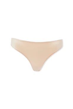 Tanga en microfibre satiné