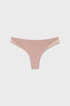 Tanga en microfibre satiné