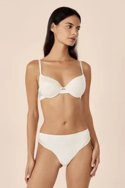 Tanga en microfibre satinée