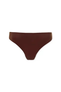 Tanga en microfibre satinée