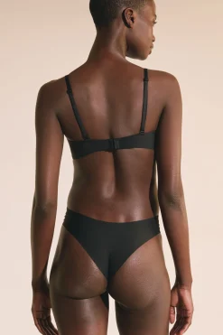 Tanga high leg en microfibre