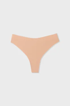 Tanga high leg en microfibre