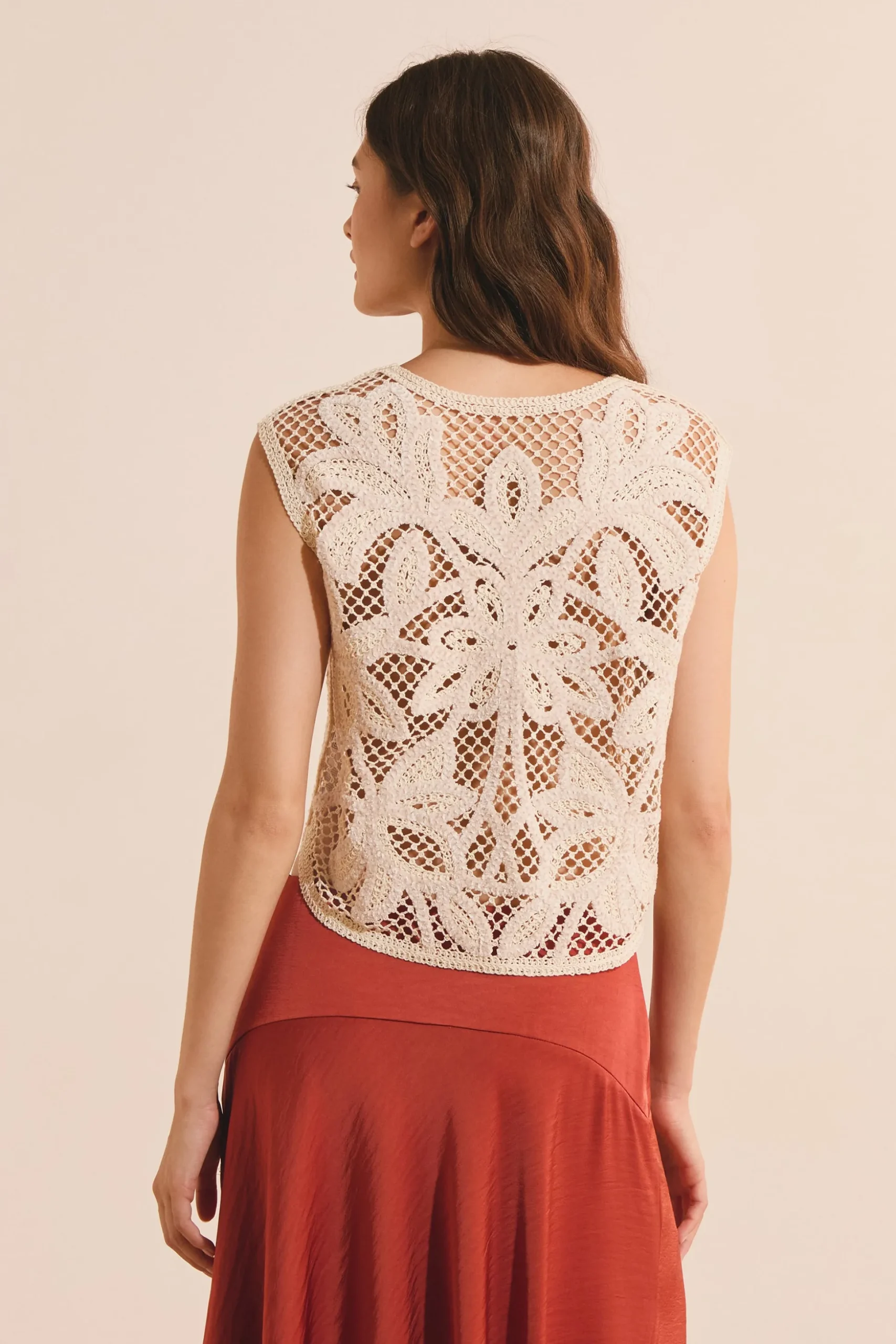 Top en crochet