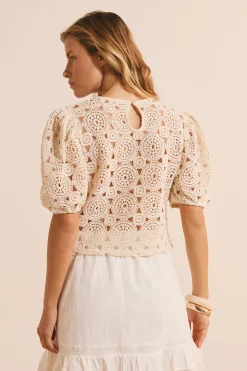 Top en crochet