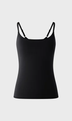 Top en microfibre avec brassière intégrée
