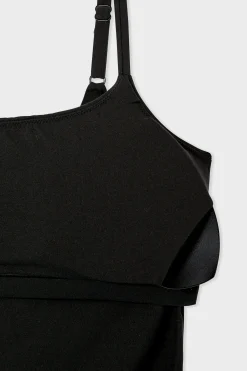 Top en microfibre avec brassière intégrée