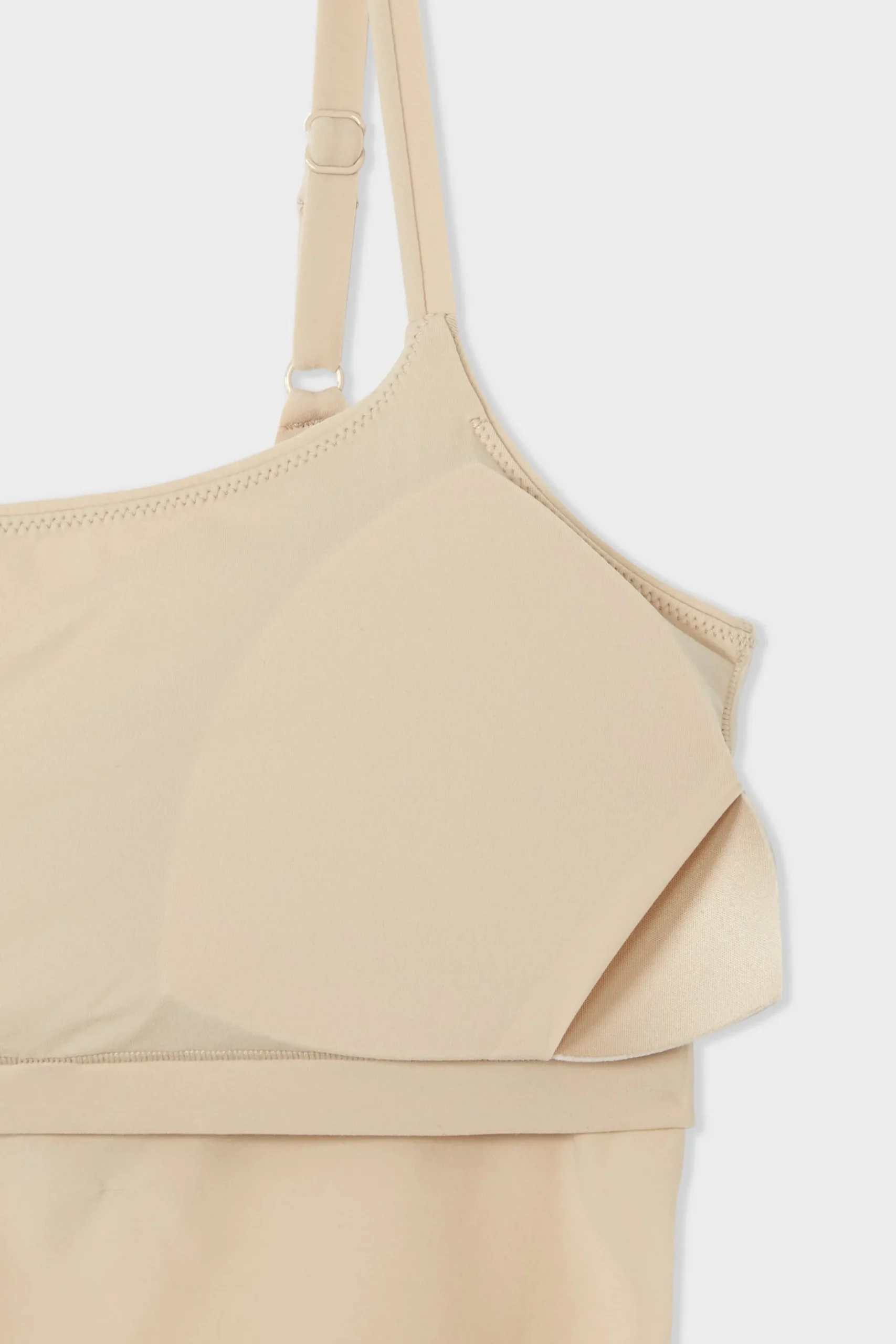 Top en microfibre avec brassière intégrée