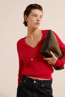 Top sans manches en jean