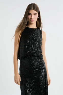 Top à sequins