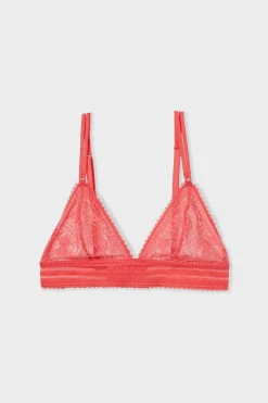Triangle sans armartures en dentelle