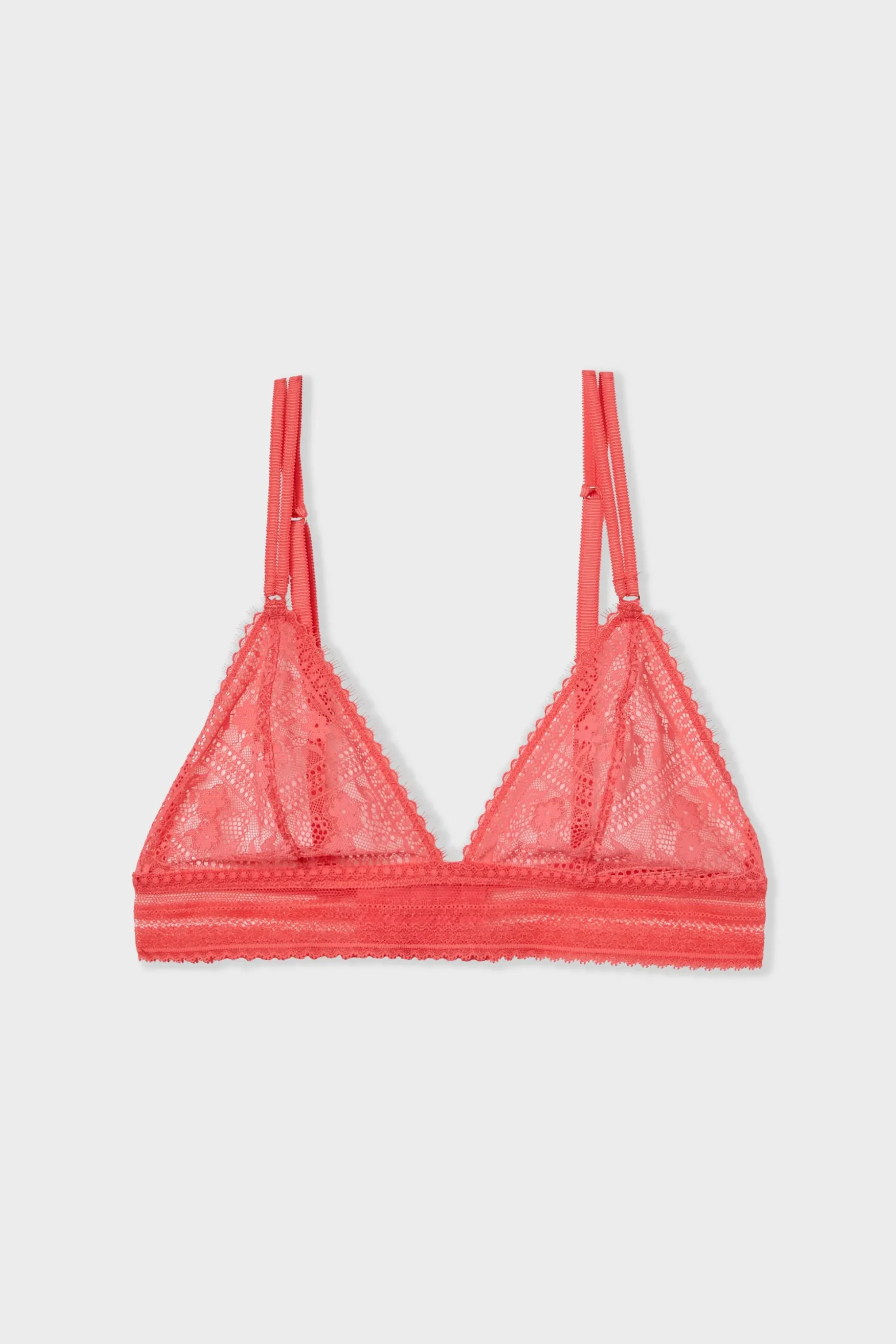 Triangle sans armartures en dentelle