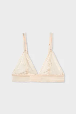 Triangle sans armartures en dentelle