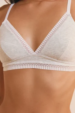 Triangle sans armatures en coton biologique