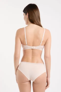 Triangle sans armatures, pads amovibles en coton biologique