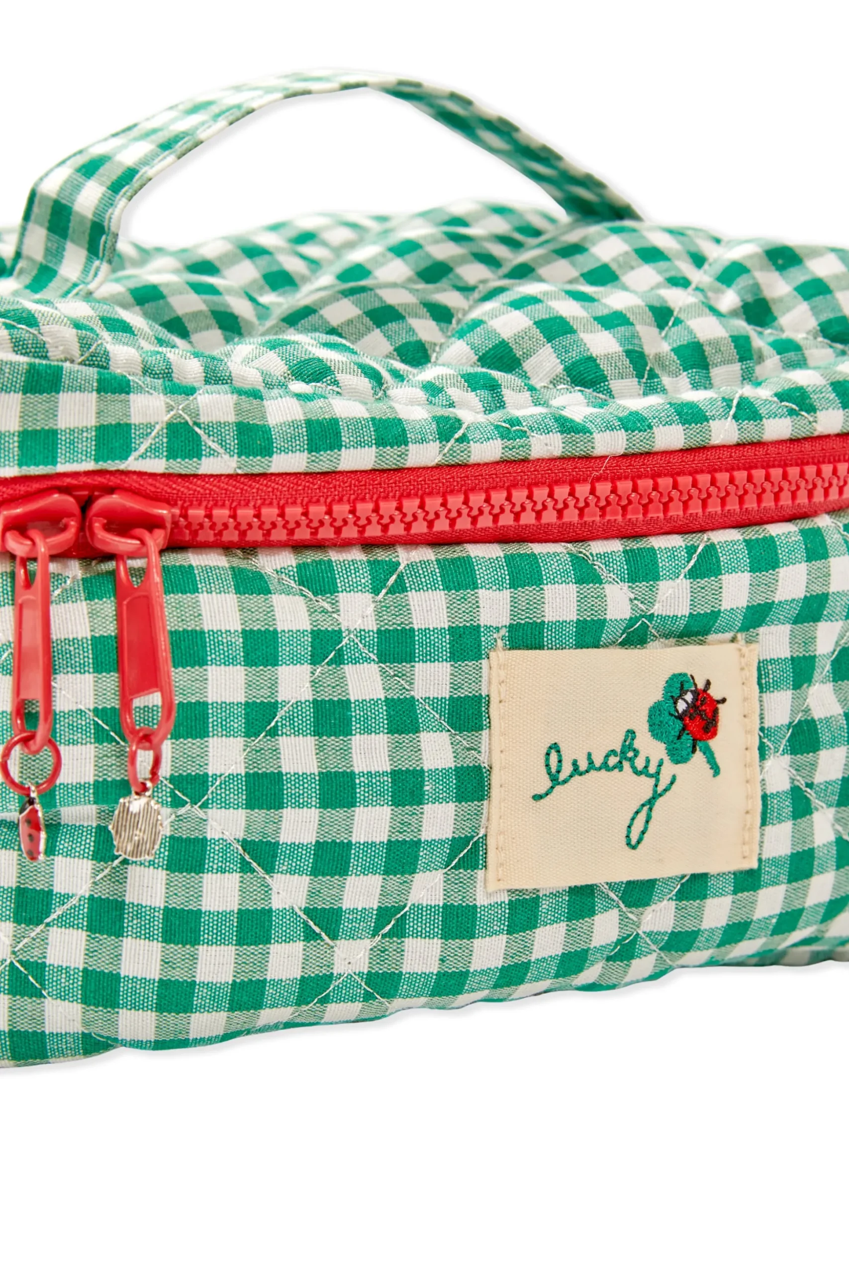 Trousse à motifs avec fermeture éclair